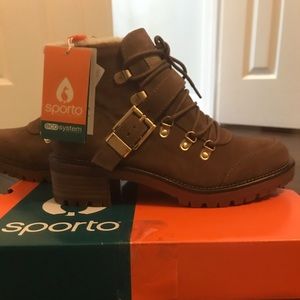 Sporto Waterproof Suede Bootie